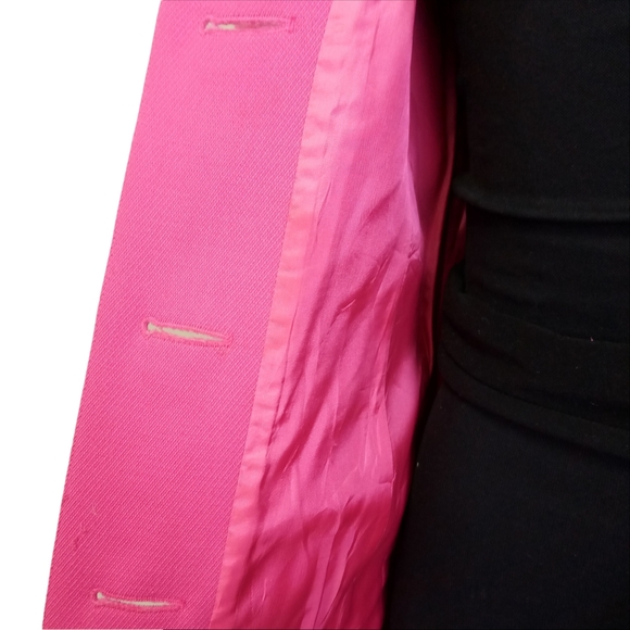INC Petite Pink Pea Coat S - Picture 6 of 11